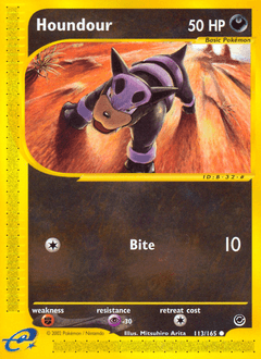 Houndour #113 from Expedition Base Set