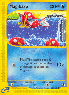 Magikarp #118 from Expedition Base Set