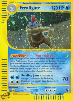 Feraligatr #12 from Expedition Base Set