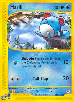 Marill #120 from Expedition Base Set