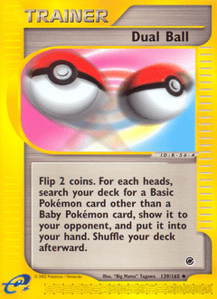 Dual Ball #139 from Expedition Base Set