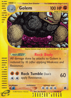Golem #14 from Expedition Base Set