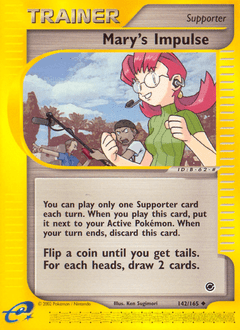 Mary's Impulse #142 from Expedition Base Set