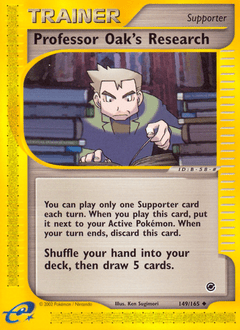Professor Oak's Research #149 from Expedition Base Set