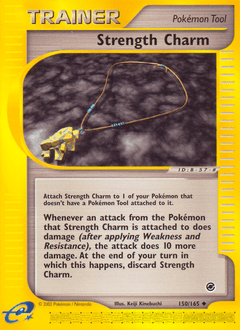 Strength Charm #150 from Expedition Base Set