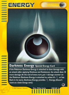Darkness Energy #158 from Expedition Base Set