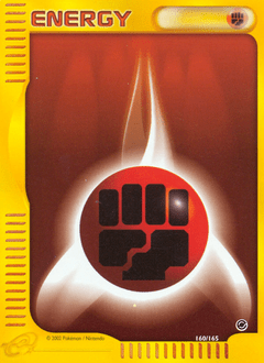 Fighting Energy #160 from Expedition Base Set