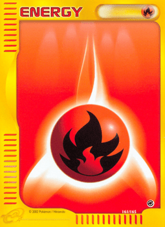 Fire Energy #161 from Expedition Base Set