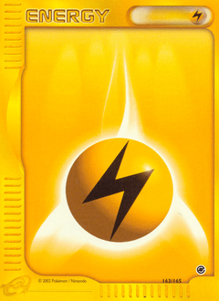Lightning Energy #163 from Expedition Base Set