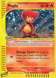 Magby #17 from Expedition Base Set