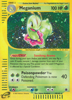 Meganium #18 from Expedition Base Set