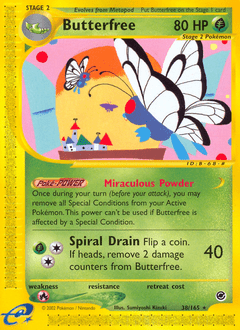 Butterfree #38 from Expedition Base Set