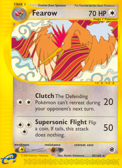 Fearow #45 from Expedition Base Set