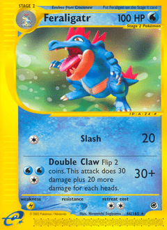 Feraligatr #46 from Expedition Base Set