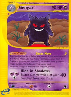 Gengar #48 from Expedition Base Set