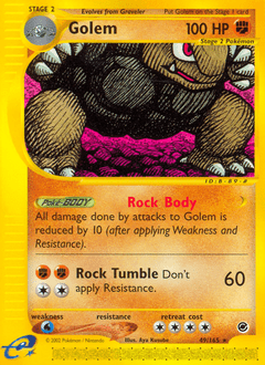 Golem #49 from Expedition Base Set