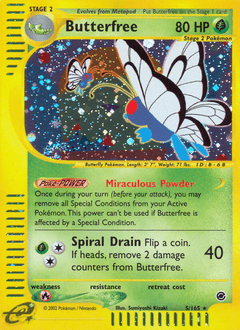 Butterfree #5 from Expedition Base Set