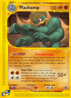 Machamp #51 from Expedition Base Set