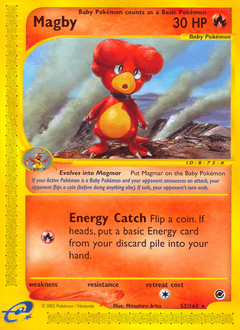 Magby #52 from Expedition Base Set
