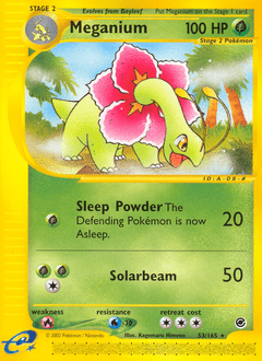 Meganium #53 from Expedition Base Set