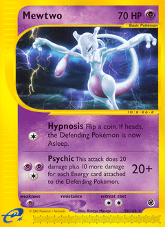 Mewtwo #56 from Expedition Base Set