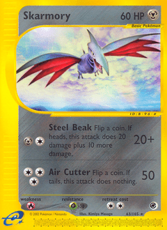 Skarmory #63 from Expedition Base Set
