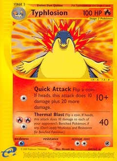 Typhlosion #64 from Expedition Base Set