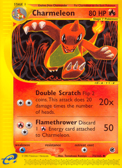 Charmeleon #73 from Expedition Base Set