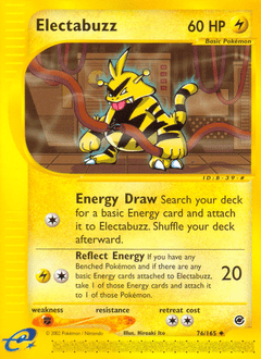 Electabuzz #76 from Expedition Base Set