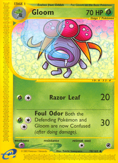 Gloom #78 from Expedition Base Set