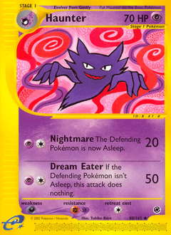 Haunter #80 from Expedition Base Set