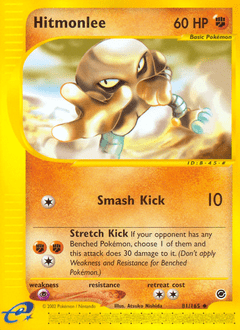 Hitmonlee #81 from Expedition Base Set