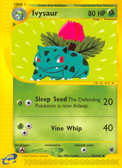 Ivysaur #82 from Expedition Base Set