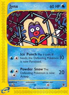 Jynx #83 from Expedition Base Set