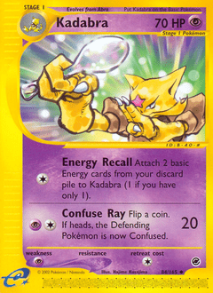 Kadabra #84 from Expedition Base Set