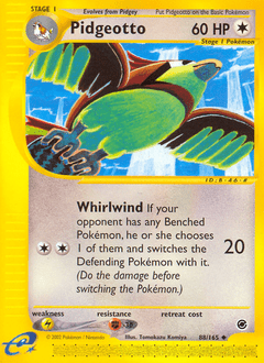 Pidgeotto #88 from Expedition Base Set
