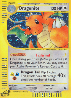 Dragonite #9 from Expedition Base Set
