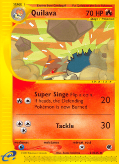 Quilava #91 from Expedition Base Set