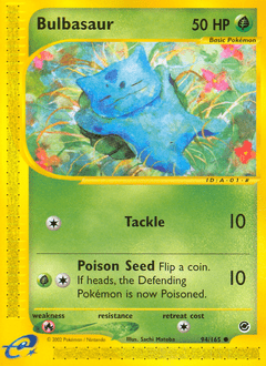Bulbasaur #94 from Expedition Base Set