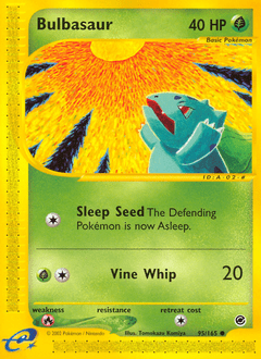 Bulbasaur #95 from Expedition Base Set