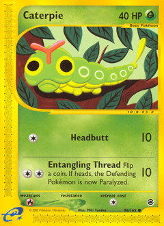 Caterpie #96 from Expedition Base Set