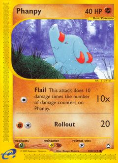 Phanpy #100 from Aquapolis