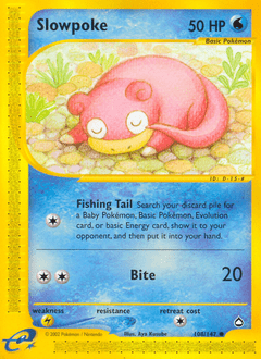 Slowpoke #108 from Aquapolis
