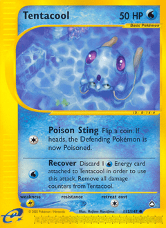 Tentacool #113 from Aquapolis
