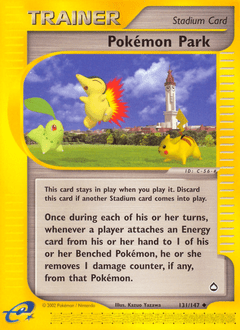 Pokémon Park #131 from Aquapolis