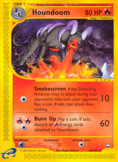 Houndoom #14 from Aquapolis