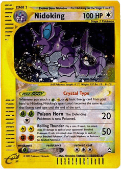 Nidoking #150 from Aquapolis