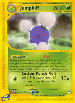 Jumpluff #17 from Aquapolis