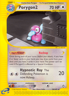 Porygon2 #28 from Aquapolis