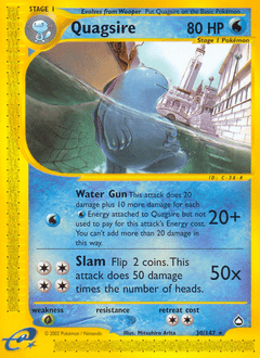 Quagsire #30 from Aquapolis